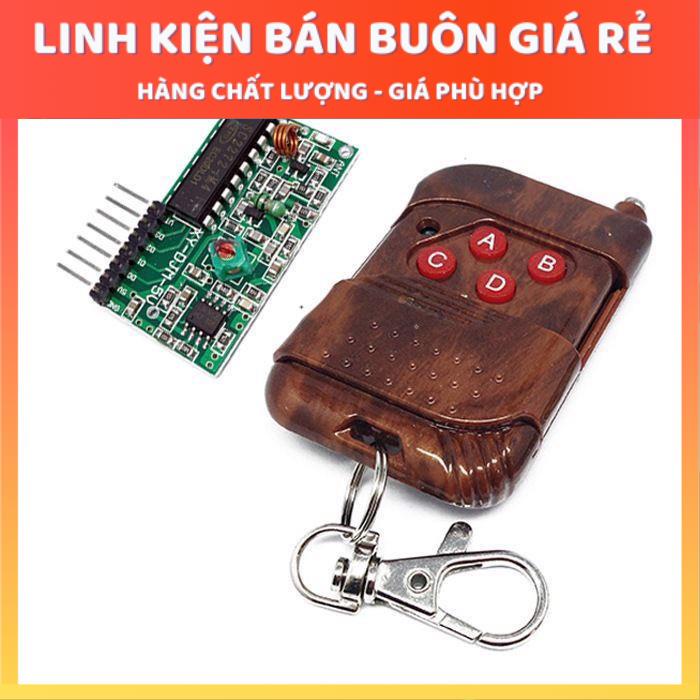 Tay Phát RF315 4 Kênh kèm Module Thu RF