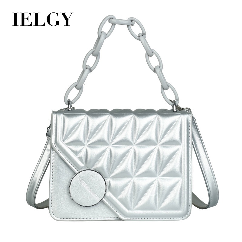 Túi Đeo Vai Hình Vuông Cỡ Nhỏ Màu Trơn Đơn Giản Thời Trang Cho Nữ