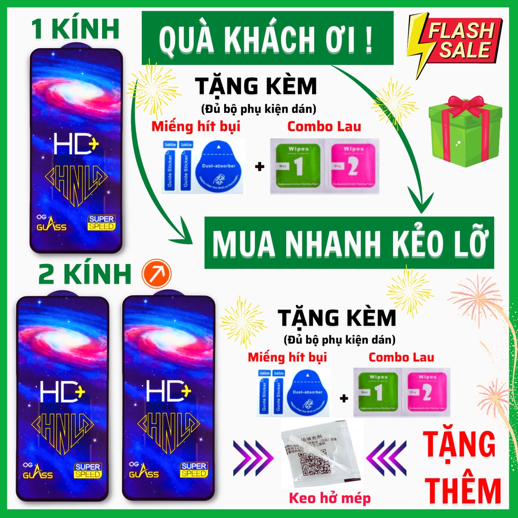 [Loại mới] Kính cường lực Samsung A11 - Phủ Nano cao cấp - Full màn hình - Độ cứng 11H - Độ trong suốt cực cao HD+