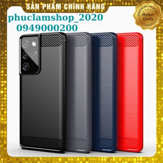 Ốp lưng chống sốc vân sợi Rugger Armor cho Samsung Galaxy S21 Ultra/S21 Plus/S21/S10 Plus/S10 5G/S10e/S10/S9 Plus