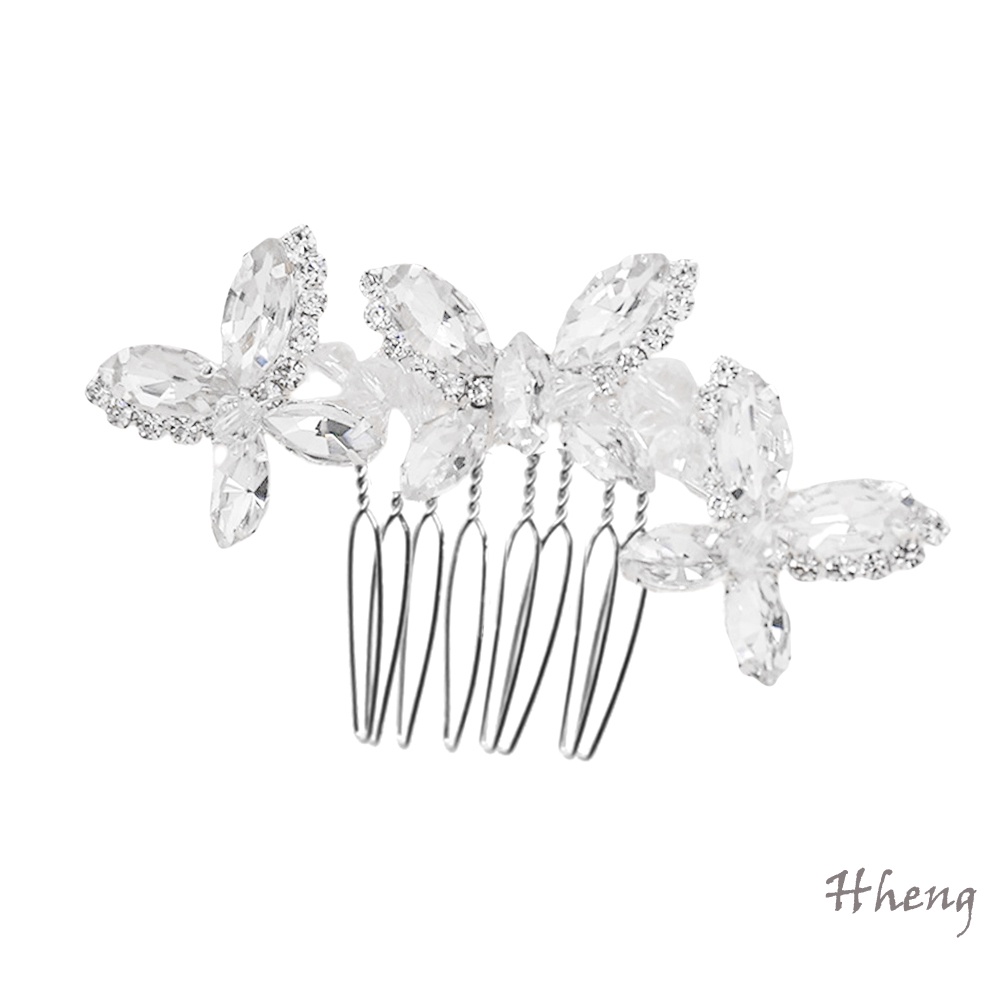 YADORNOS Lược Cài Tóc Đính Pha Lê Nhiều Màu Sắc Độc Đáo Trang Trí Đám Cưới / Mua Sắm