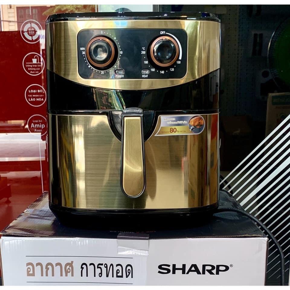 [Mã ELHADEV giảm 4% đơn 300K] Nồi Chiên Không Dầu Sharp 7L ( Chiên Đc Cả Con Gà) BH 12 Tháng