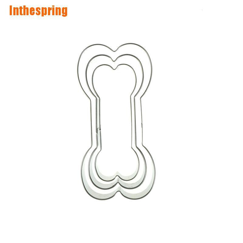 Set 3 Khuôn Cắt Bánh Quy Hình Khúc Xương