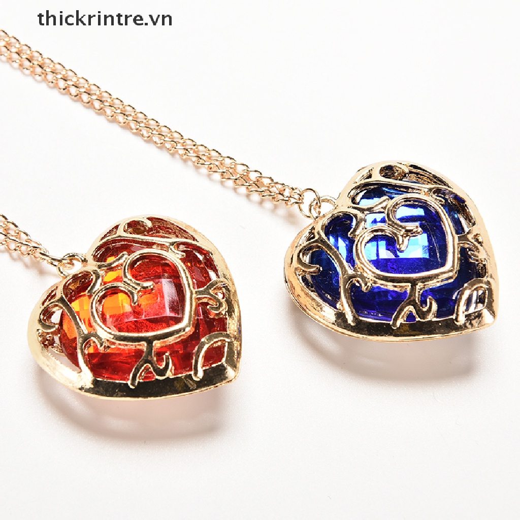 Vòng cổ Mặt Trái Tim In Hình Legend of Zelda