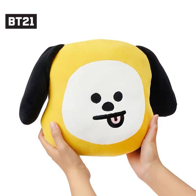 Gấu bông BT21, Gối ôm BTS chất vải nhung dãn 4 chiều size lớn, phong cách Hàn Quốc, Gấu bông cao cấp TEDDYBEAR