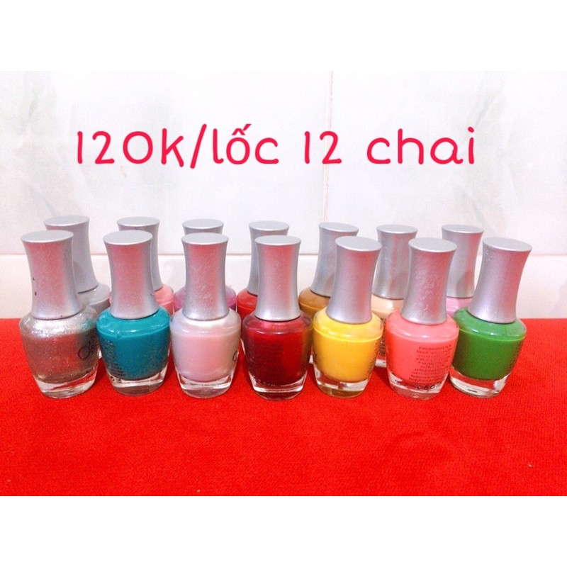 SET SƠN MÓNG TAY 12 CHAI ĐỦ MÀU TÔNG ĐẸP GIÁ 120K - 16ML/CHAI