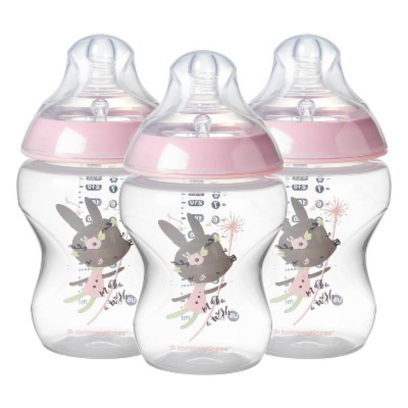 Bình sữa Tommee Tippee hoạ tiết bé trai, bé gái dung tích 270ml