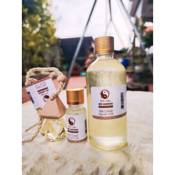 Combo 3 lọ tinh dầu gỗ Gù Hương xá xị 100% nguyên chất