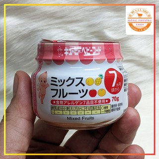 Ăn dặm cho bé từ 7 tháng tuổi - Trái cây hỗn hợp - Nhập khẩu chính hãng Kewpie