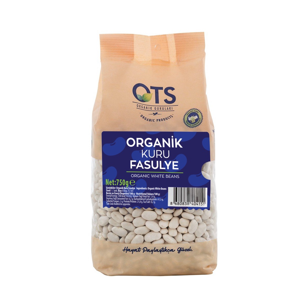 Đậu trắng hữu cơ OTS Organik 750g