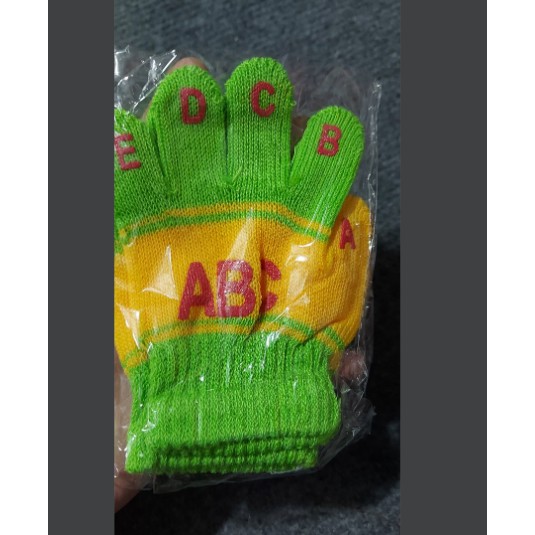Găng tay len ABC cho bé trai bé gái đến 3 tuổi