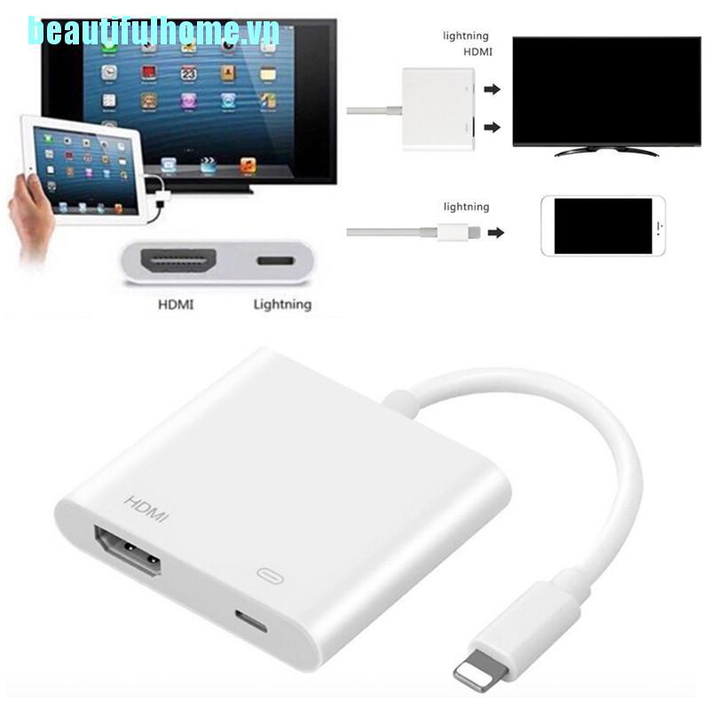 Dây Cáp Chuyển Đổi Từ 8 Pin Sang Hdmi Cho Apples 8 7 X Apple