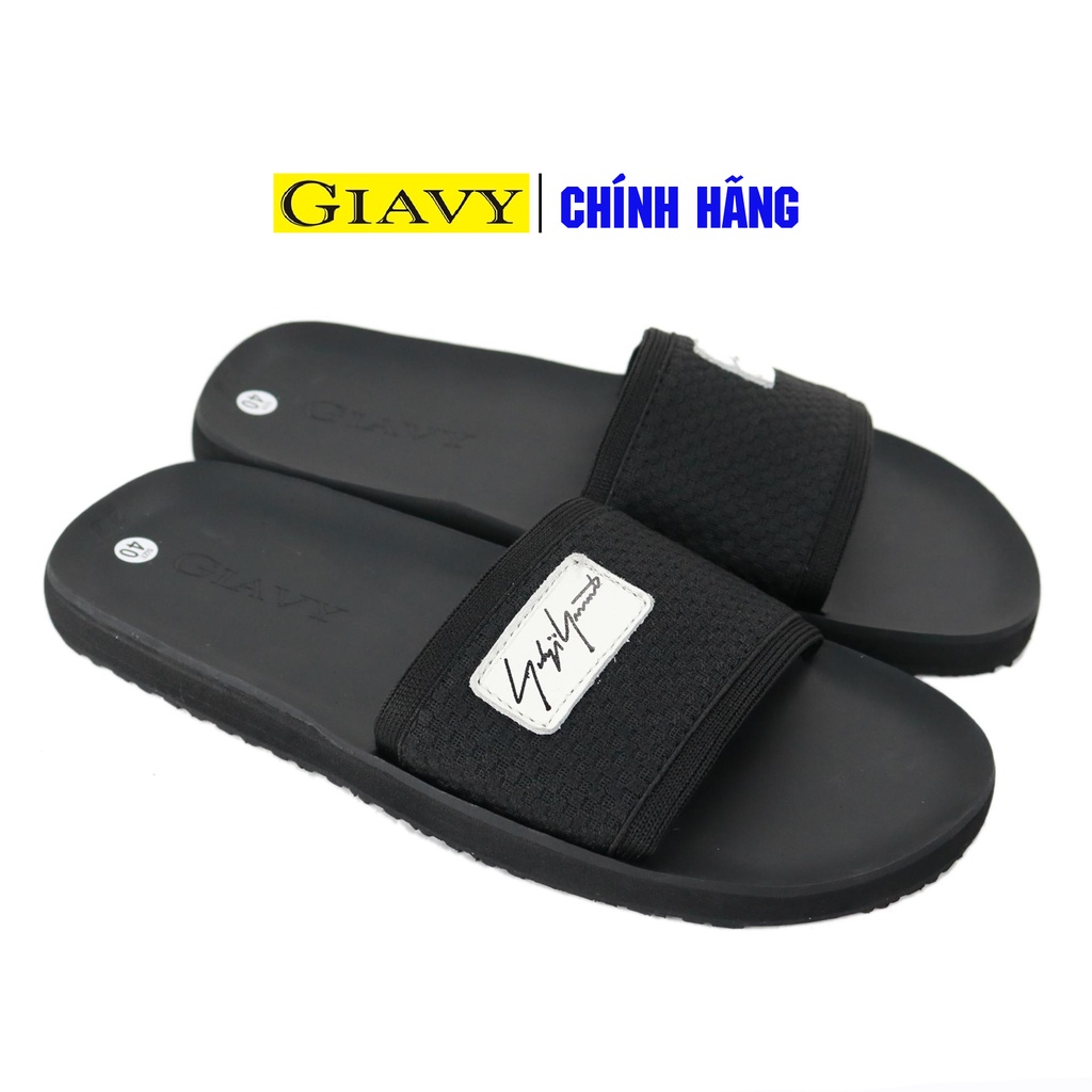 GIAVY CHÍNH HÃNG - DÉP NAM TL484 QUAI NGANG
