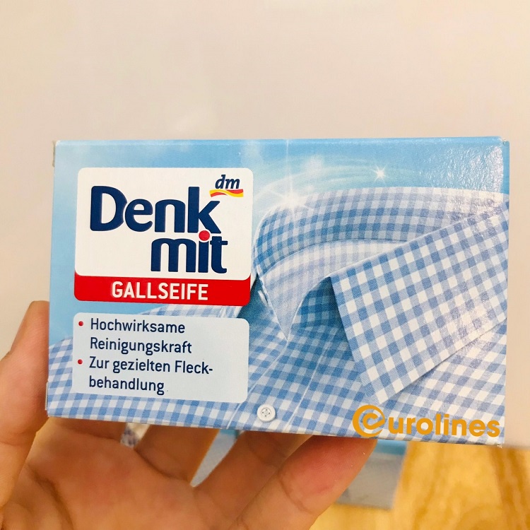 Xà phòng tẩy cổ áo Denkmit Gallseife100g [ Nhập  Đức ]