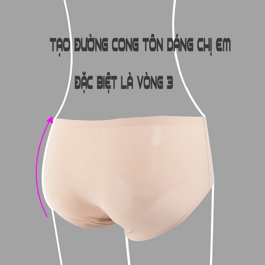 Quần Lót Nữ Đúc Su Thun Lạnh Không Đường May Cao Cấp Hàng Loại I Nikendo QL4 | BigBuy360 - bigbuy360.vn