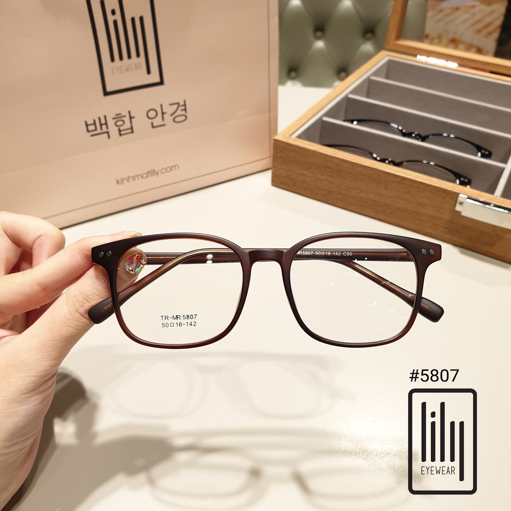 Gọng Kính Cận Thời Trang Hàn Quốc 5807 - Gọng Mắt Kính Thời Trang