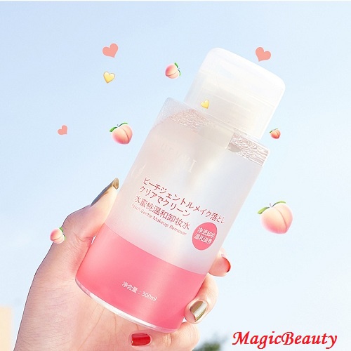 Nước tẩy trang Heyxi Đào giúp làm sạch, dưỡng ẩm Peach Gentle Makeup Remover