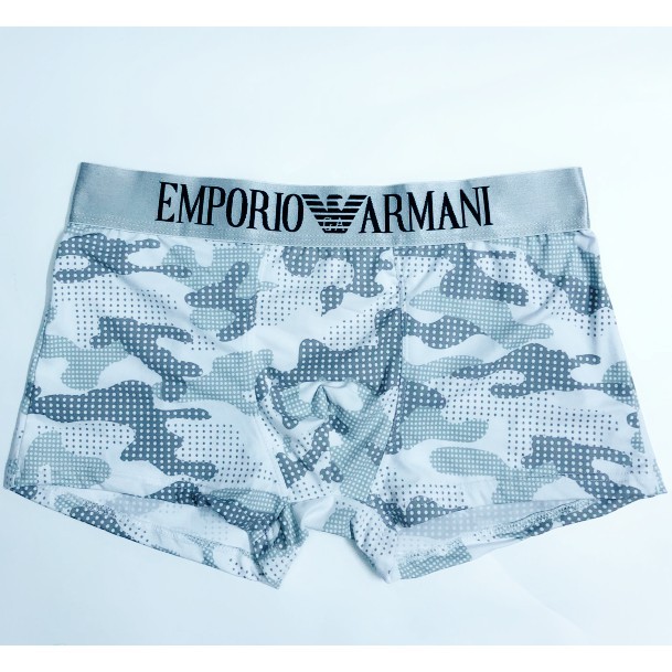 EMPORIO ARMANI 1 Quần Lót Boxer Armani Vải Cotton In Họa Tiết Thời Trang Cho Nam