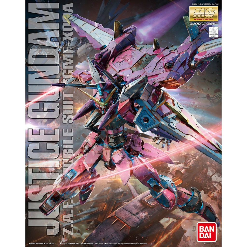 Mô hình lắp ráp Gundam Bandai MG Justice Gundam