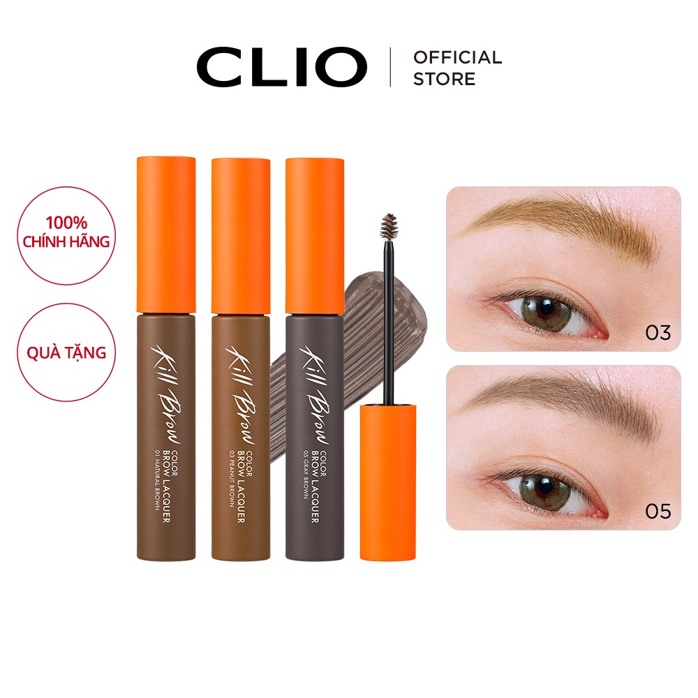 Gel Nhuộm Lông Mày Clio Thiết Kế Tiện Dụng Chất Lượng Cao 6g
