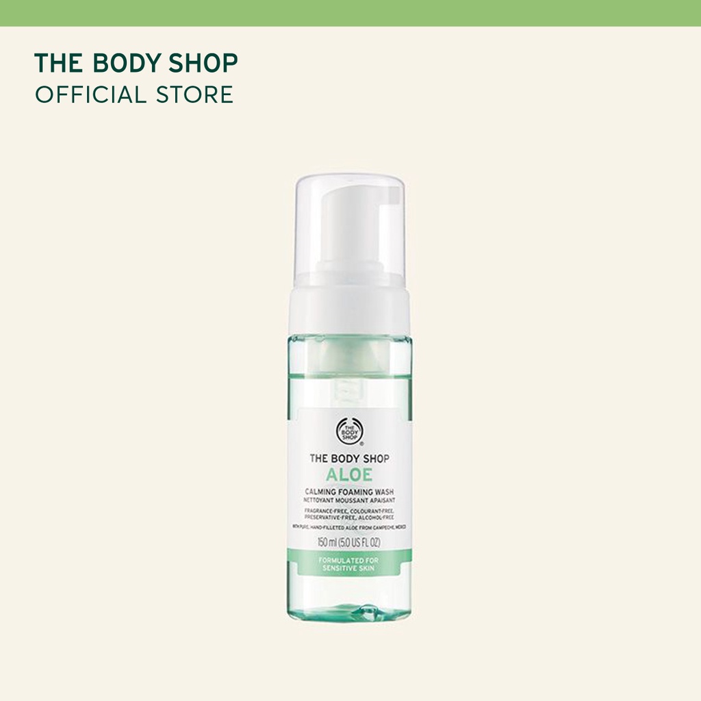 Sữa Rửa Mặt The Body Shop Aloe 150ml