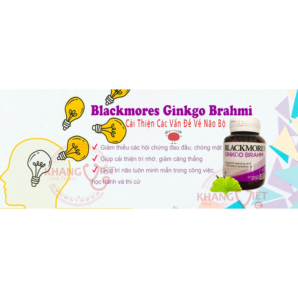 (Hạn 11/23) Bill Úc - Blackmores_Ginkgo_Brahmi_40_viên_mẫu_mới