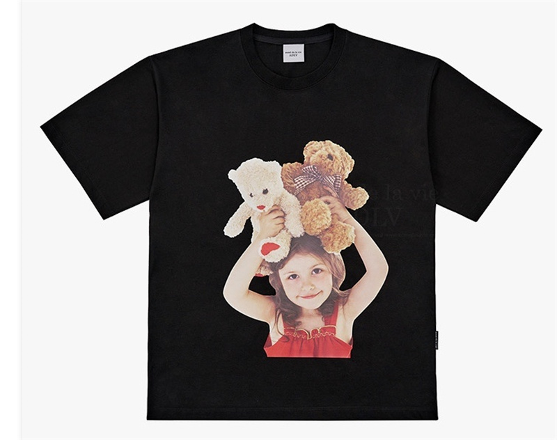 Áo thun nam ADLV ngắn tay cổ tròn thời trang Hàn Quốc # S33