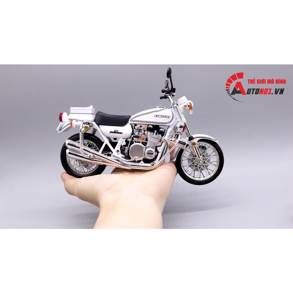 MÔ HÌNH XE KAWASAKI 1973 750 RS-P POLICE 1:12 JOYCITY 1155