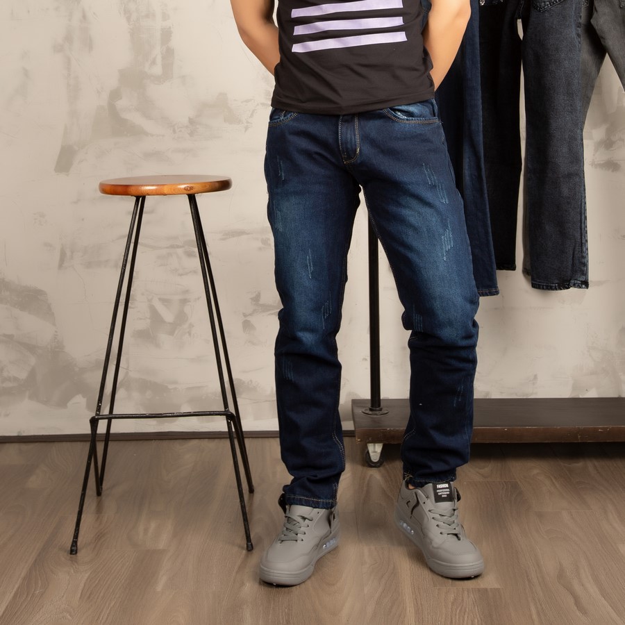 Quần jean nam ống suông SS150 shop Sunsun chuyên quần nam đẹp | BigBuy360 - bigbuy360.vn