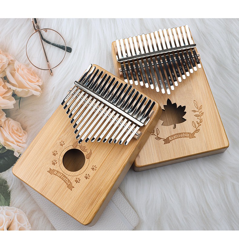 Kalimba 17 phím thumbs piano keyboard gỗ MAHOGANY GIÁ RẺ nhập tận xưởng