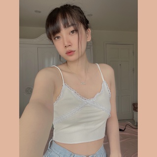 Áo 2 Dây Croptop Basic thoáng mát , mềm mịn - Made by ToneOnToneTOT
