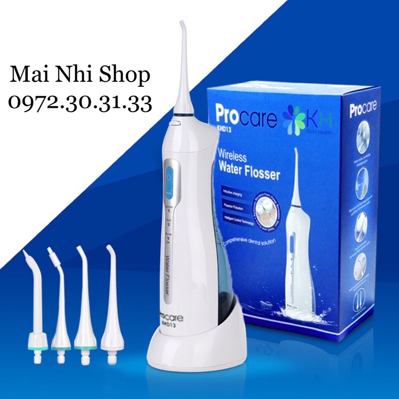 Máy tăm nước du lịch PROCARE KHD13