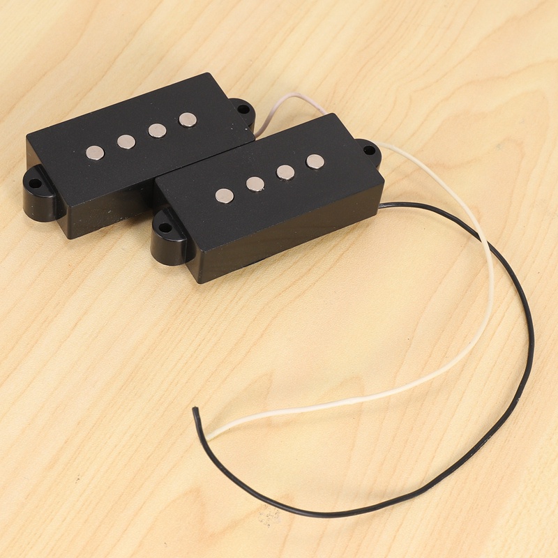 Pickup Humbucker P Thay Thế Cho Đàn Guitar Bass 4 Dây Màu Đen