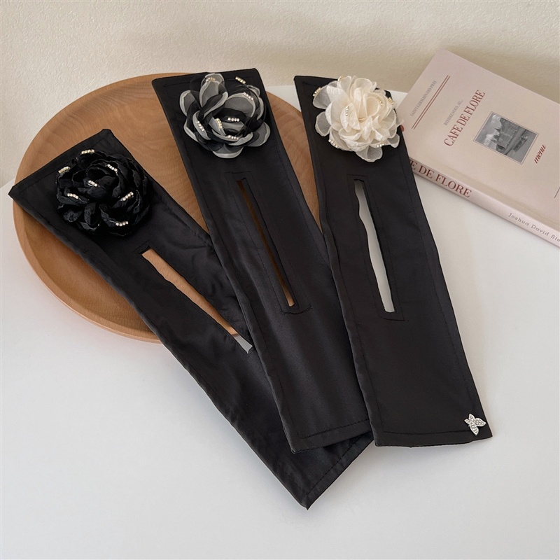 Dây Cột Tóc Hình Bướm Đính Đá Phong Cách Hàn Quốc