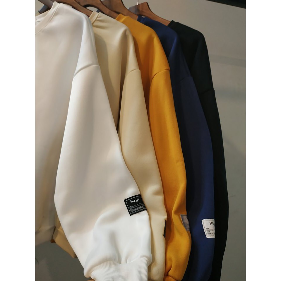 Áo Sweater - nỉ bông - unisex M- XXL - đủ màu ( 40kg đến 120kg) TM1 | BigBuy360 - bigbuy360.vn