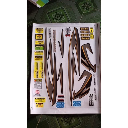 Tem rời AB 2009 đen xám