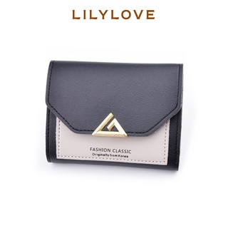 ví nữ đẹp giá rẻ cầm tay mini nhiều ngăn thời trang cao cấp nhỏ gọn dễ thương LILYLOVE E-601