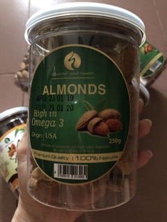 HẠNH NHÂN MỸ 250G