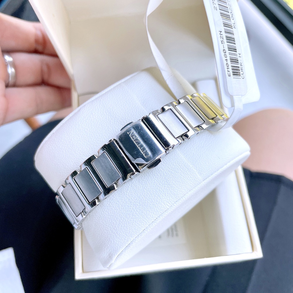 Đồng hồ Nữ Citizen Dây kim loại EM0480-52N