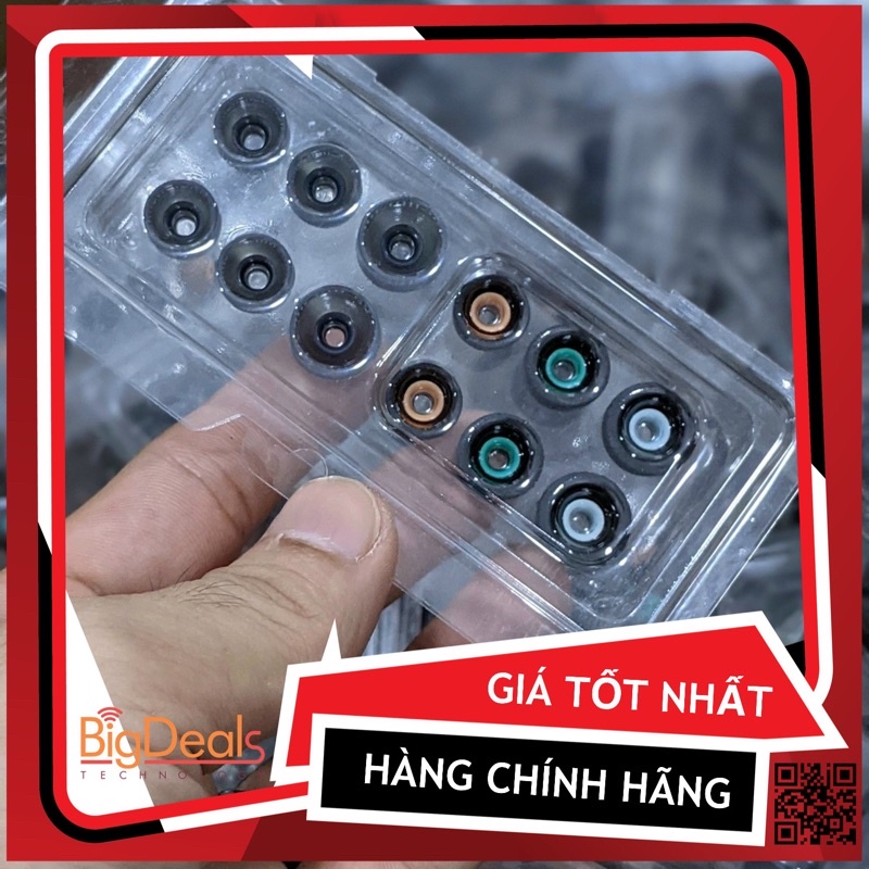 Bộ 6 cặp nút tai nghe thay thế Sony chính hãng, tip tai nghe nhét tai inear | USEDVN