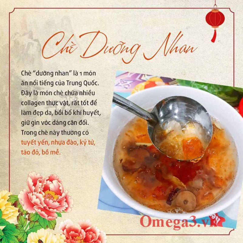 Set Chè Dưỡng Nhan Tuyết Yến 12 vị 300g nấu được 8-10 chai 330ml, giải nhiệt, thanh mát