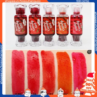 SON TINT KẸO - WATER CANDY TINT màu 01 cherry - 02 TÁO