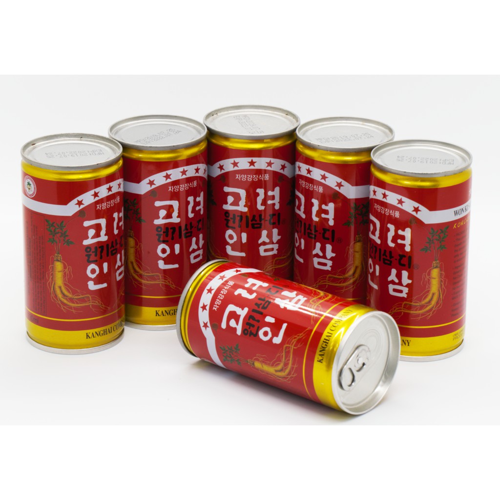 Nước Nhân Sâm Hàn Quốc Nhập Khẩu - Bổ Sung Sức Khỏe - Lon 190ml