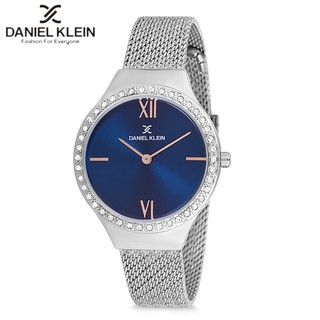 Đồng Hồ Nữ Daniel Klein DK12075-6 , Chính Hãng Full Box , Chống Nước , Dây thép lưới