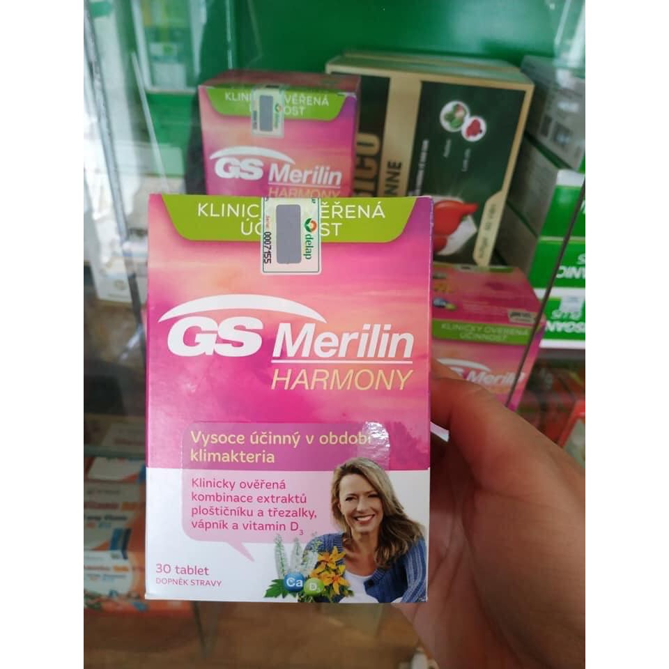 GS Merilin Harmony (Hộp 30 Viên) - Giải Pháp Cho Phụ Nữ Thời Kỳ Mãn Kinh - Victory Pharmacy