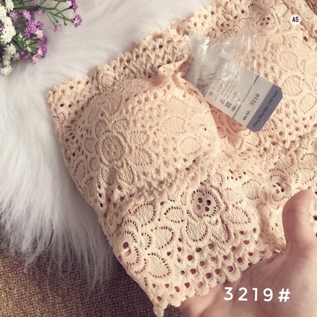 Áo Bra Cúp Ngang Áo Quây Ren Áo Lót Cúp Ngực