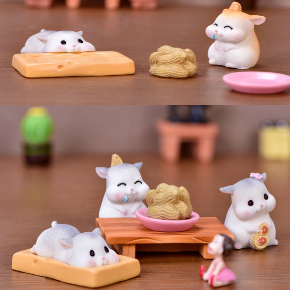 Epoch Mô Hình Chuột Hamster Mini Trang Trí Nhà Búp Bê