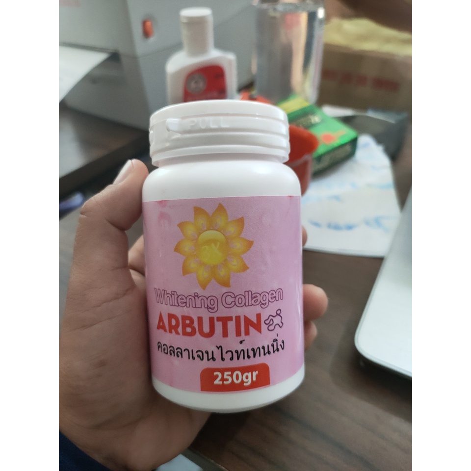 Kích trắng body 3c3 abutine màu hồng_hũ 250gr