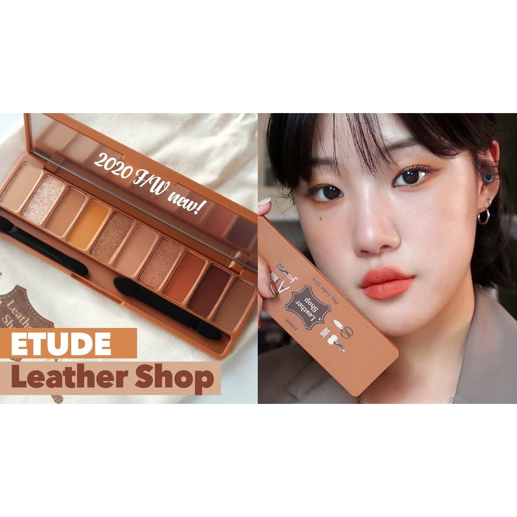 [CHÍNH HÃNG KÈM BILL] Bảng Phấn Mắt Etude House Leather Shop Play Color Eyes