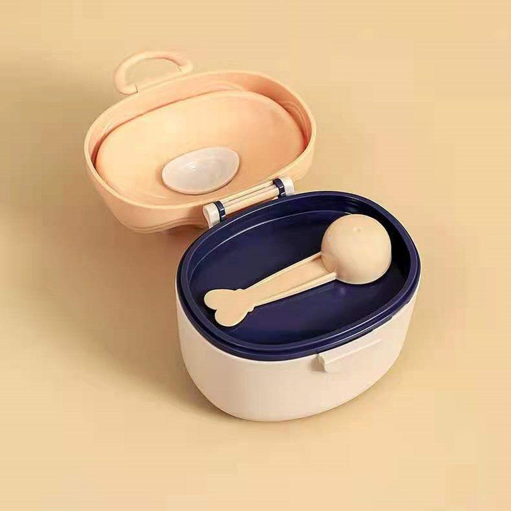 Hộp Đựng Sữa Bột Kèm Muỗng Họa Tiết Hoạt Hình Cho Bé
